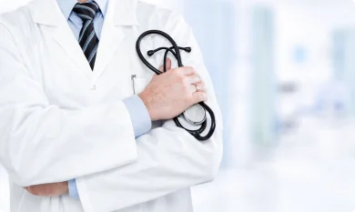 Doctor with stethoscope